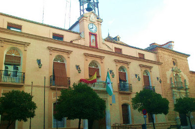Fachada del ayuntamiento de Montilla