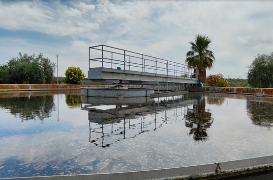 Imagen de la EDAR de Montilla.